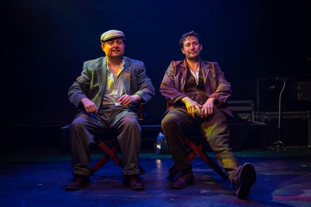 Gerard McCabe and Shaun Blaney in 'Stones in His Pockets'. Pic by Danny Kaan