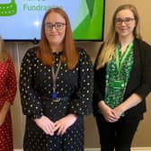 Joanne McMaster, Supporter Fundraising Manager NSPCC NI, Amy Palmer, and Katrina Hughes, Corporate and Events Fundraising Manager, NSPCC NI