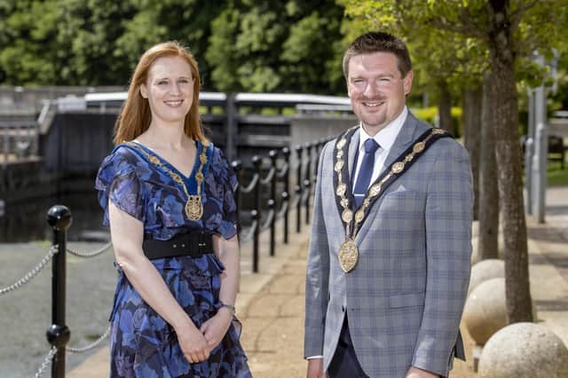 Mayor Scott Carson and Deputy Mayor Michelle Guy