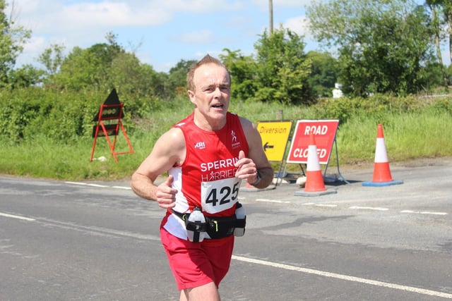 Martin Kolbohm running in the Washingbay Green Run