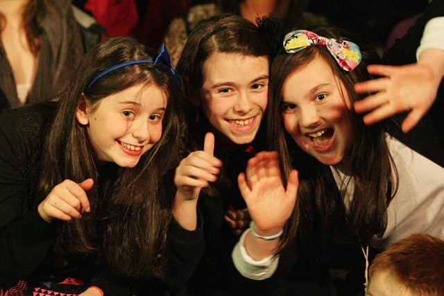 These girls have fun at the Eoghan Rua Camogs Fashion Show at the Star of the Sea Parish Centre in Portstewart back in September 2010
