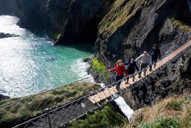 If you've a head for heights Carrick-a-Rede Rope Bridge is now open for the summer season