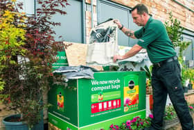 Gardeners can recycle their compost bags at Dobbies