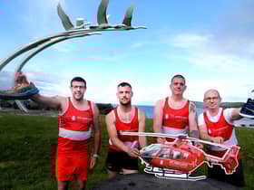 Damian Devlin,  Kevin Murphy,  Paul Humphies  and Paul Quinn PICTURE KEVIN MCAULEY/MCAULEY MULTIMEDIA