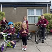 St James's Primary School won the Northern Ireland Big Walk and Wheel competition.