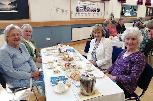 Crumlin WI celebrated the Queen’s Platinum Jubilee with a delicious afternoon tea and entertainment in Killead Presbyterian church hall.