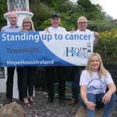 from left: Debbie Lennon, Jonathan Ogilby with Dawn McConnell and Roy McConnell, founders of Hope House Ireland, Sam McCullough and Jackie McCullough.