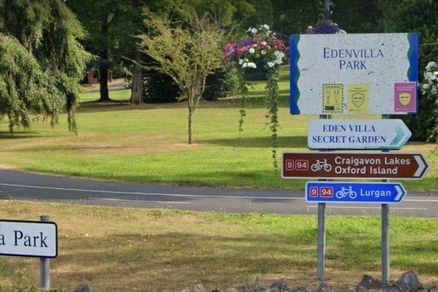 The entrance to Edenvilla Park in Portadown. Picture: Google