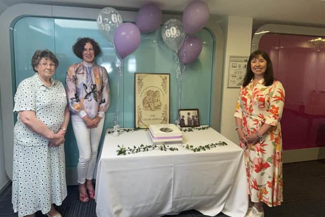 Helen Kerr (Former Director of Nursing), Nicki Patterson (Deputy Chief Executive & Director of Nursing, Older People & Primary Care) & Roisin Coulter (Chief Executive)