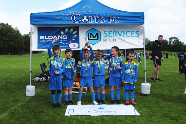 A record breaking 4,000 players, coaches and parents attended the Carryduff Colts Cross Community Cup, firmly establishing it as one of Northern Ireland’s largest children sporting events