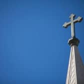 Church Steeple and Cross