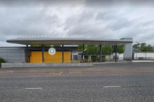 Portadown Train Station, Co Armagh. Photo courtesy of Google.
