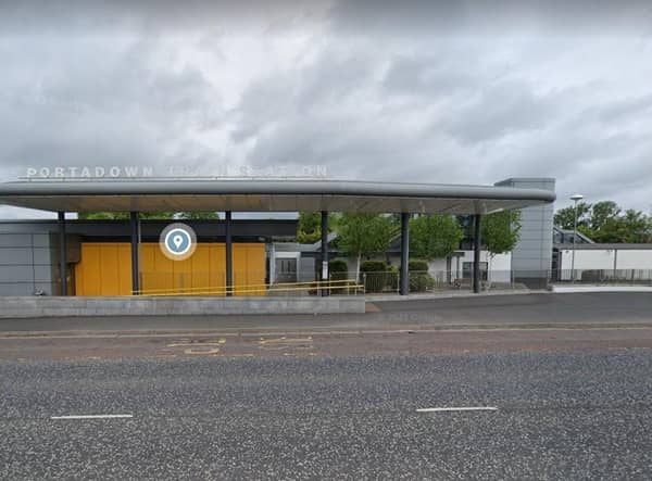 Portadown Train Station, Co Armagh. Photo courtesy of Google.