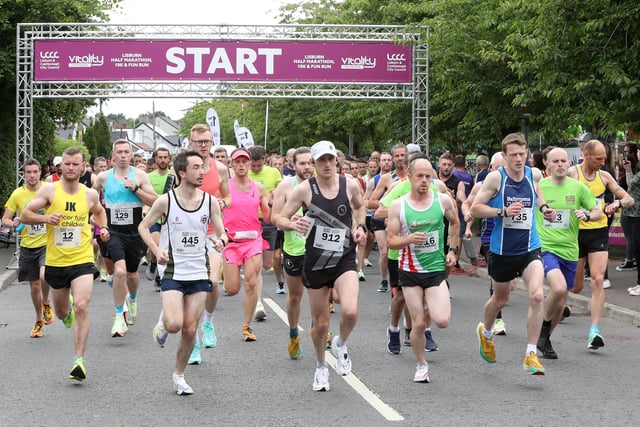 Press Eye - Northern Ireland - 22nd June 2022

LCCC Half Marathon, 10k and Fun Run

Photograph by Declan Roughan / Press Eye