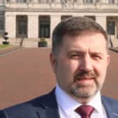 Health Minister Robin Swann