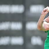 Ireland pace bowler Craig Young is looking forward to this afternoon's T20 encounter against India. Picture by Oisin Keniry