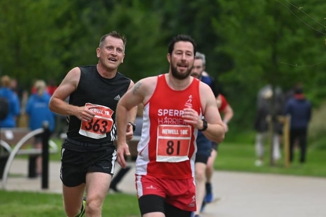 Richard Fox taking part in the Newell 10k and 5k