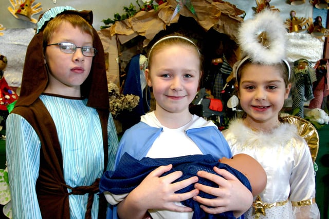 Pupils from St.Brigids PS, Ballymoney pictured at their rehearsals of their Christmas Play.BM51-058JC