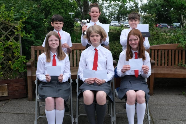 The Governors' Prize Winners at the DH Christie Memorial PS prize day