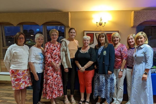 Lady Captain Jane Clarke held her Lady Captain`s Weekend at Aughnacloy Golf Club recently. The weekend was a mixture of rain, showers, and sunshine and thankfully more sunshine than showers. Pictured are The Lady Prize winners with Lady Captain Jane