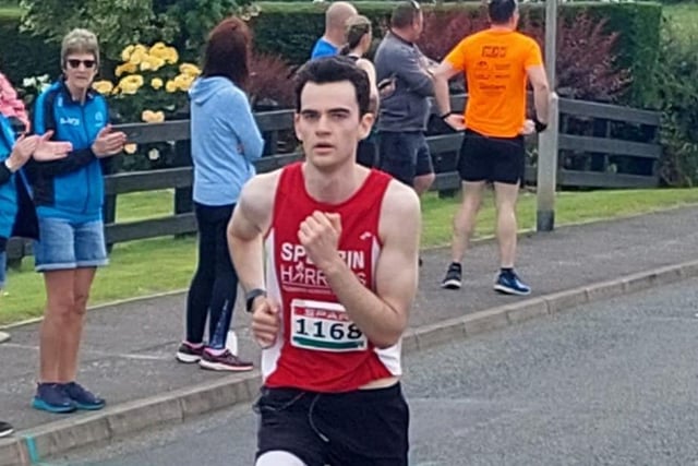 Andrew Linton at the Great Rossa Run 10k