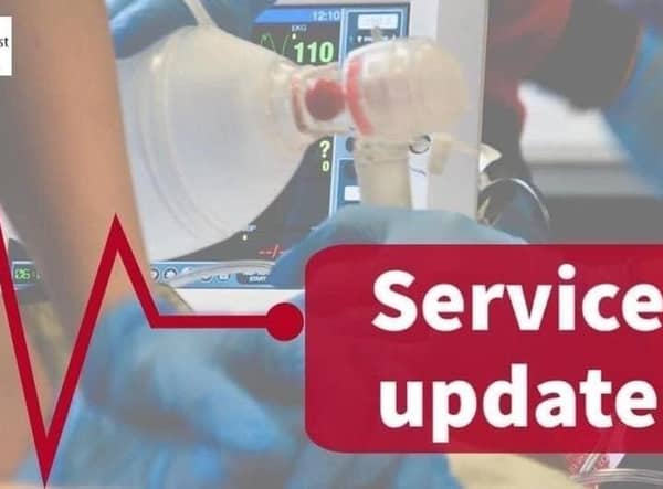Southern Health Trust warns of disruption to some services due to a new surge in Covid19 in the Armagh, Banbridge, Craigavon, Newry and Mid Ulster areas.