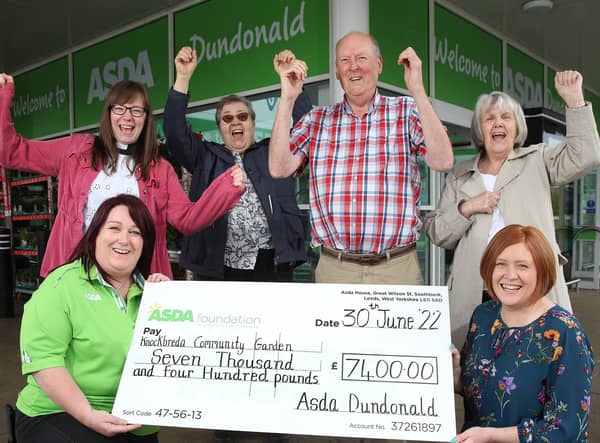 Asda Dundonald donates £7,400 to Knockbreda Community and Wildlife Garden