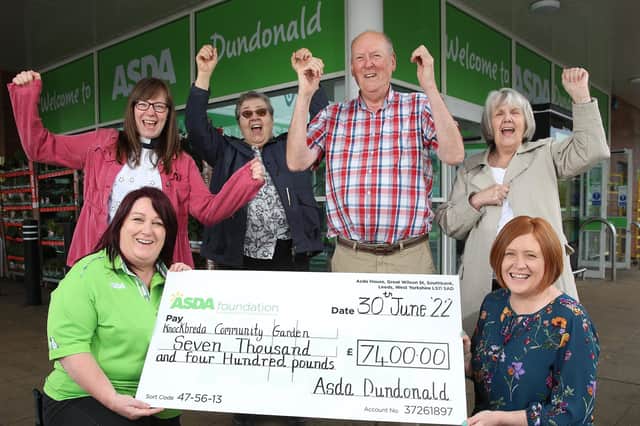 Asda Dundonald donates £7,400 to Knockbreda Community and Wildlife Garden