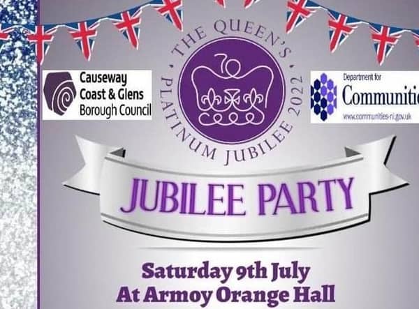 Platinum Jubilee party at Armoy