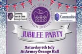 Platinum Jubilee party at Armoy
