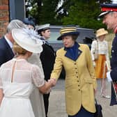 The Princess Royal has attended the first annual garden party held at Hillsborough Castle since the beginning of the Covid pandemic.