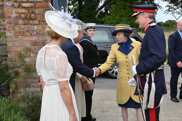 The Princess Royal has attended the first annual garden party held at Hillsborough Castle since the beginning of the Covid pandemic.