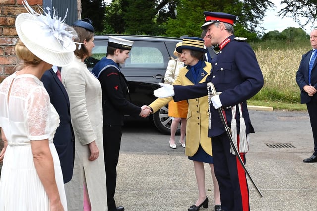 The Princess Royal has attended the first annual garden party held at Hillsborough Castle since the beginning of the Covid pandemic.