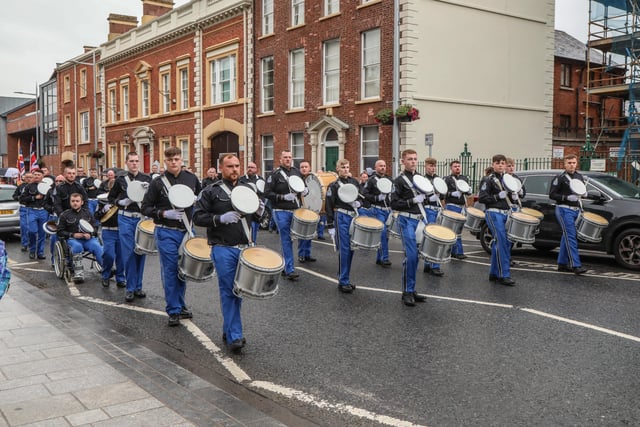 Pride of Ballymacash Flute Band.  Pic by Norman Briggs, rnbphotographyni