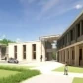 An architect's impression of the new St Killian's College