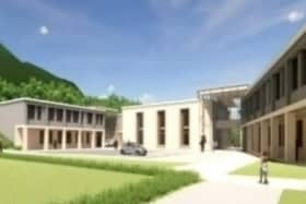 An architect's impression of the new St Killian's College