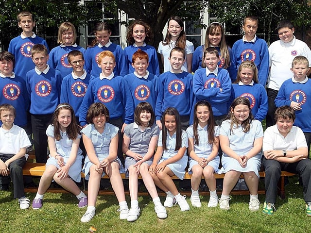 Killowen Primary School Primary Seven Class 1 pictured in 2010