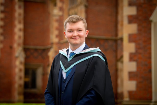 Aaron Harkness from Ballymena gradued with a degree in LLB Law.