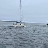 Portrush lifeboat went to the assistance of a yacht at the weekend