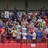 Larne fans enjoyed last season's European run. Picture By: Arthur Allison/Pacemaker Press.