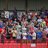 Larne fans enjoyed last season's European run. Picture By: Arthur Allison/Pacemaker Press.