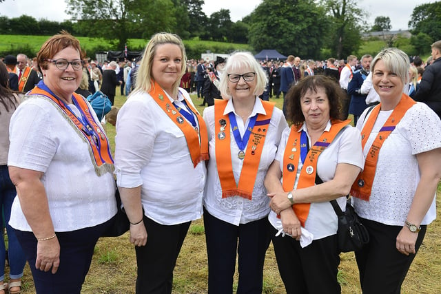 Enjoying the Twelfth day at Castlecaulfield.
Picture : Arthur Allison/Pacemaker Press