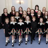 The Claire McDowell School of Dancing who performed during the Zomba Concert at Portrush Town Hall in March 2009
