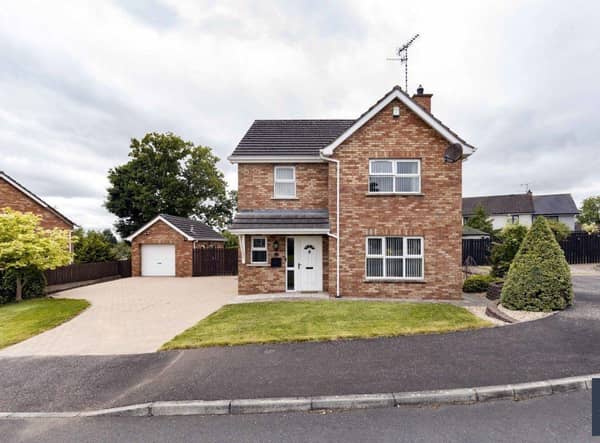 15 Bocombra Hill, Portadown is a lovely detached family home with garage on a prime site.