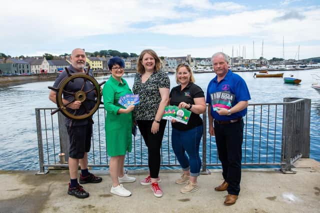 Brian Savage, Narrows Series Regatta; Dr Verity Peet, Comedy Arts Festival; Jemma Snell, Events Officer, Ards and North Down Borough Council; Patricia O’Neill, Portaferry Gala; John McAlea, Sails and Sounds