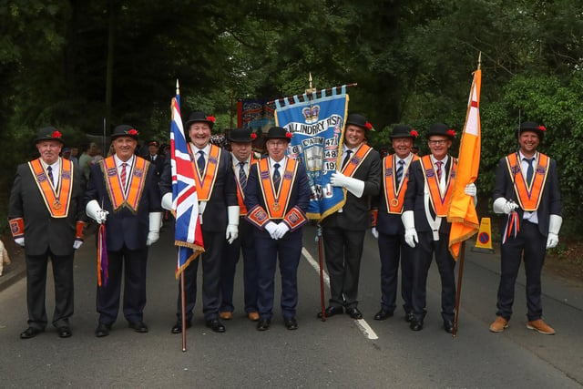 Ballinderry District Officers. Pic by Norman Briggs, rnbphotographyni