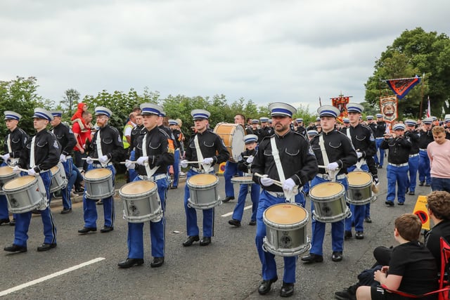 Pride of Ballymacash Flute Band. Pic by Norman Briggs, rnbphotographyni