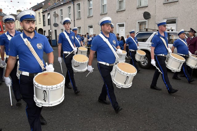 Drummers of Derrylee Flute Band. PT29-209.