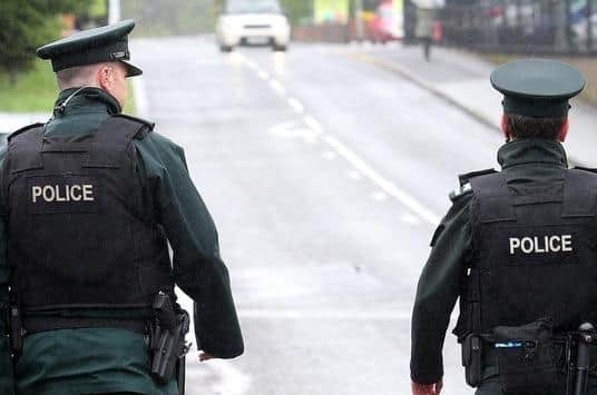 A man has been arrested after an incident in which police officers were assaulted in Dungannon.