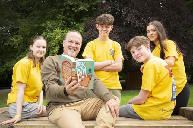 Juliette Pierce, Jude Leng, Judah McKee, Millie Downes,Tony Macaulay (centre)